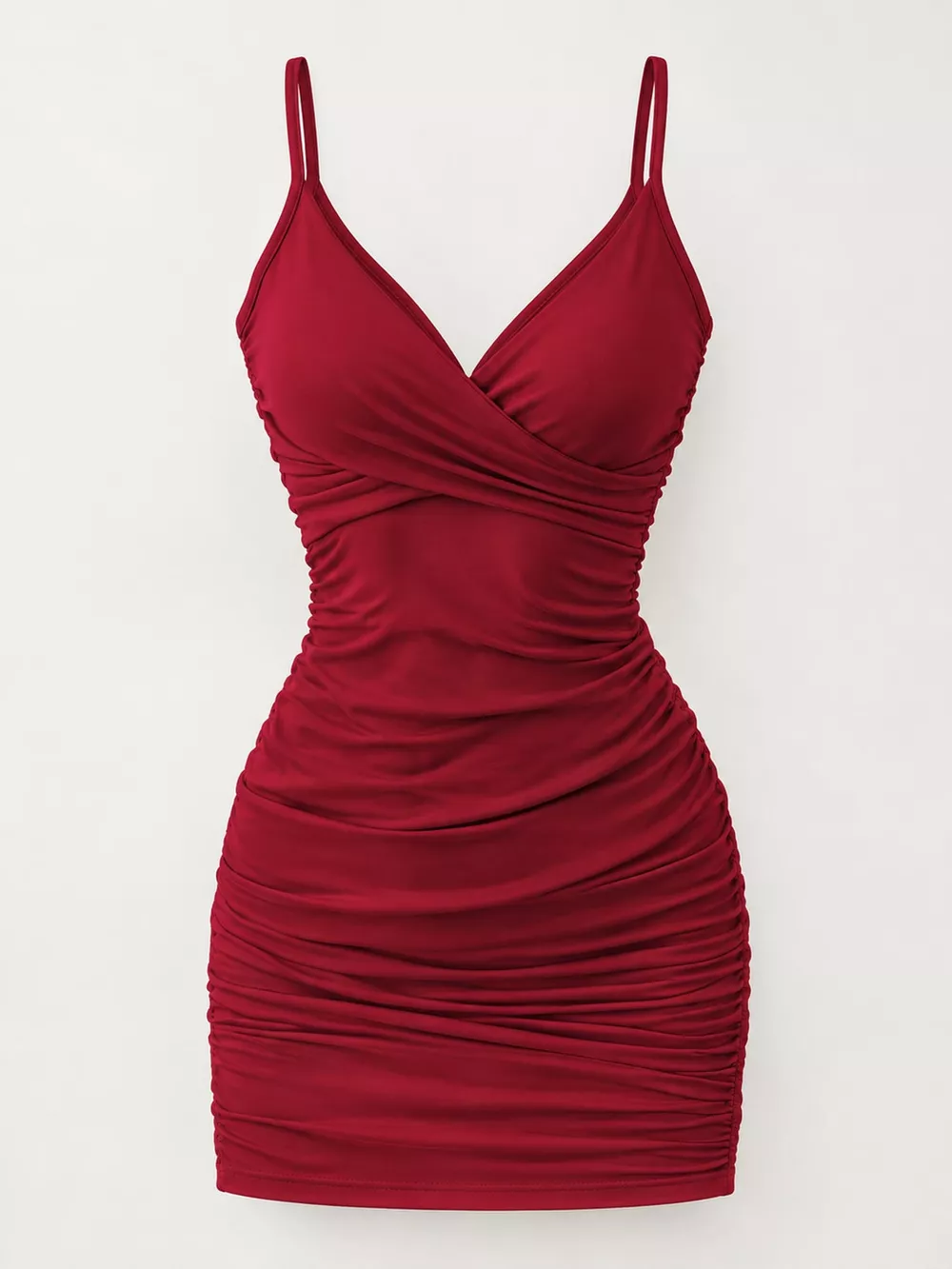 Ruched Bodycon Mini Dress, image 20