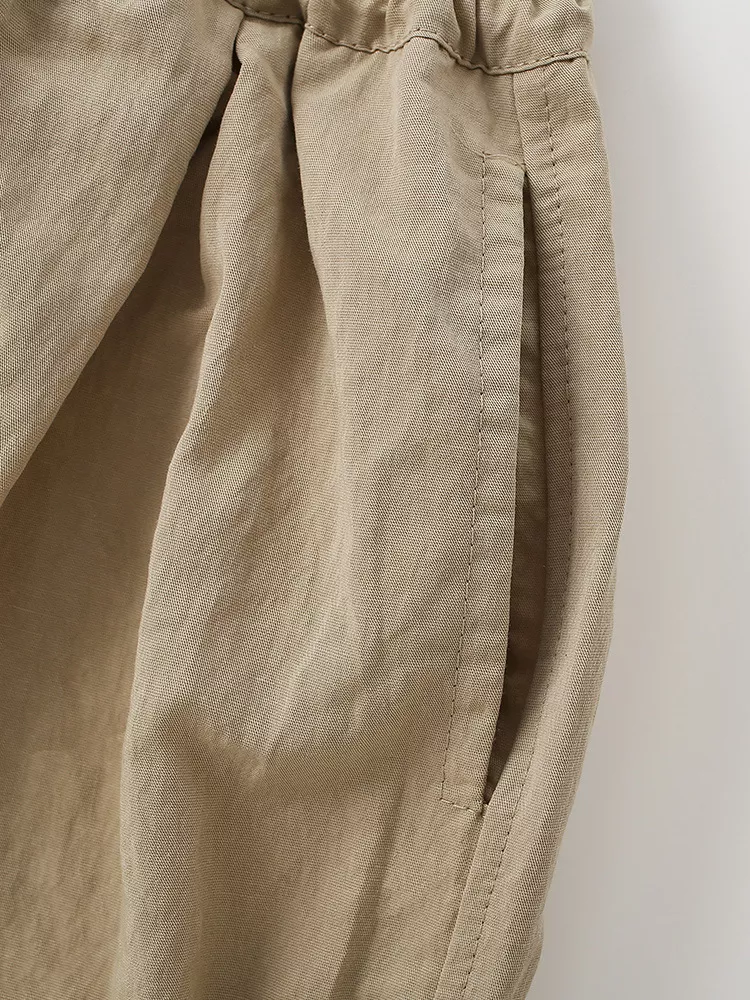 Children's Casual Elastic Waist Capris, image 4
