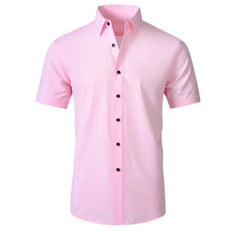 Men's Plus Size Button Up Short Sleeve Shirt, image 6