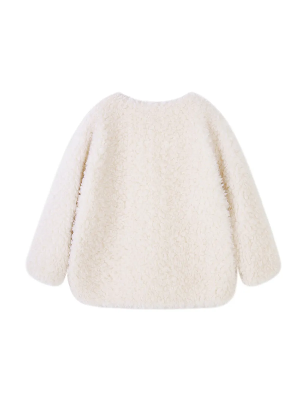 Fleece Button Up Long Sleeve Outerwear, image 5