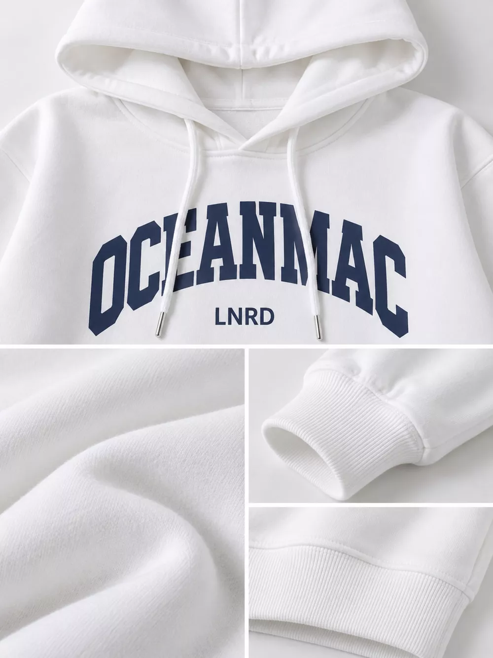 Letter Graphic Long Sleeve Hoodie, image 15