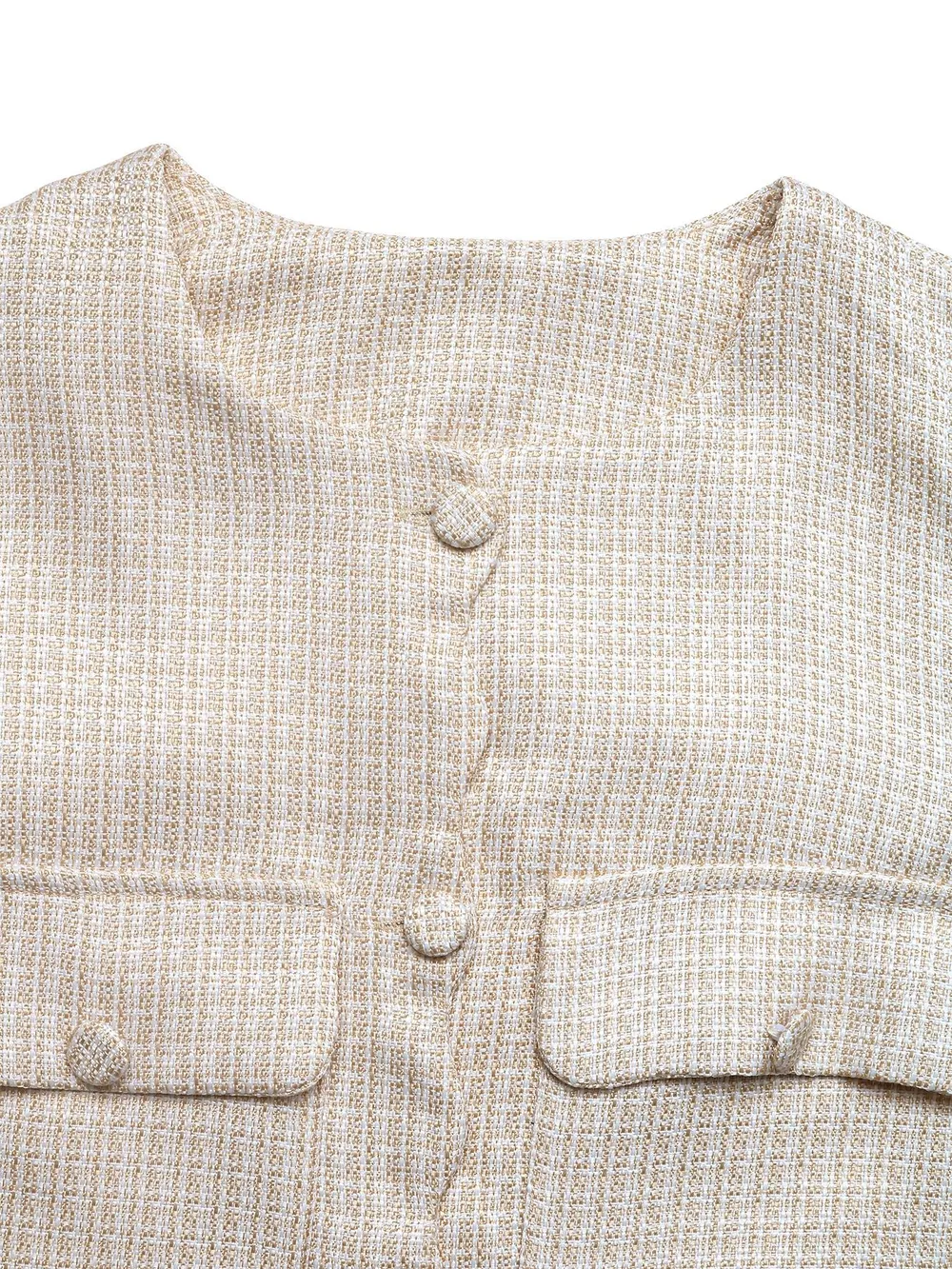 Button-Front Jacket with Pocket Details, image 11
