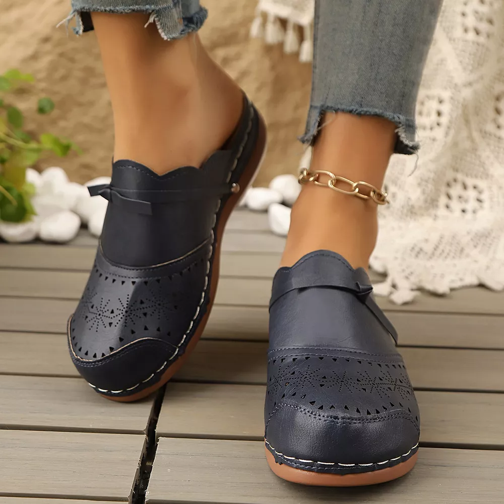 Round Toe Wedge Sandals, image 9