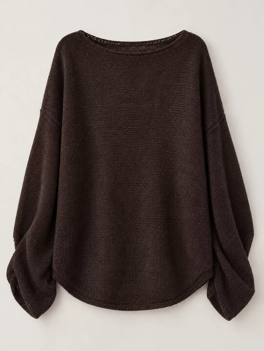 Full Size Sheer Lightweight Knit Top Plus Size, image 21