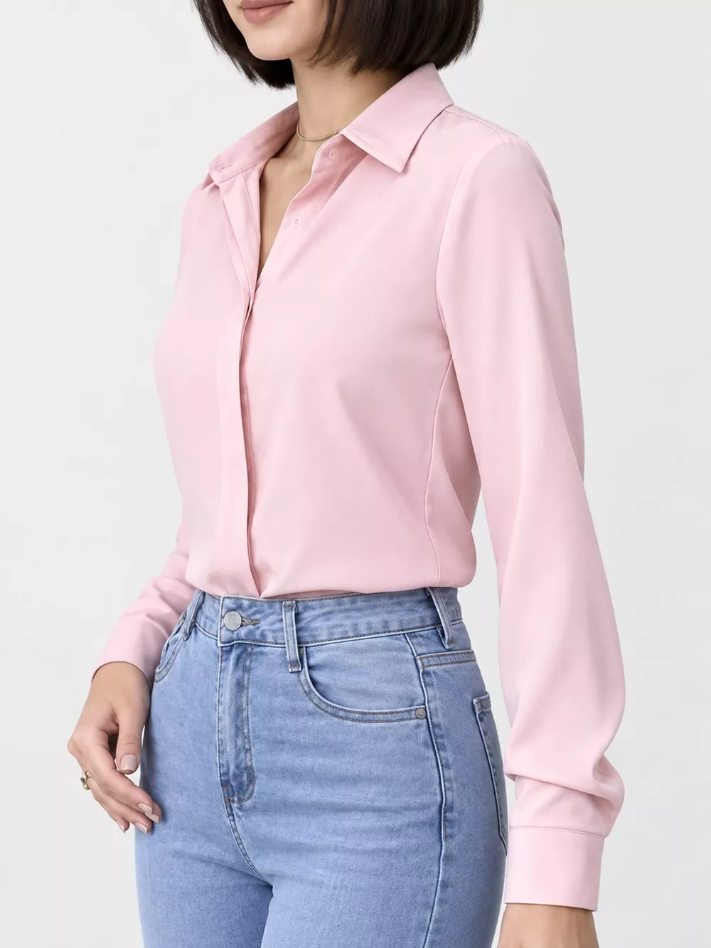 Button Up Long-Sleeve Shirt, image 49