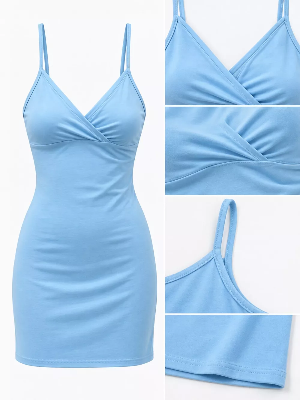Spaghetti Strap Mini Dress, image 26