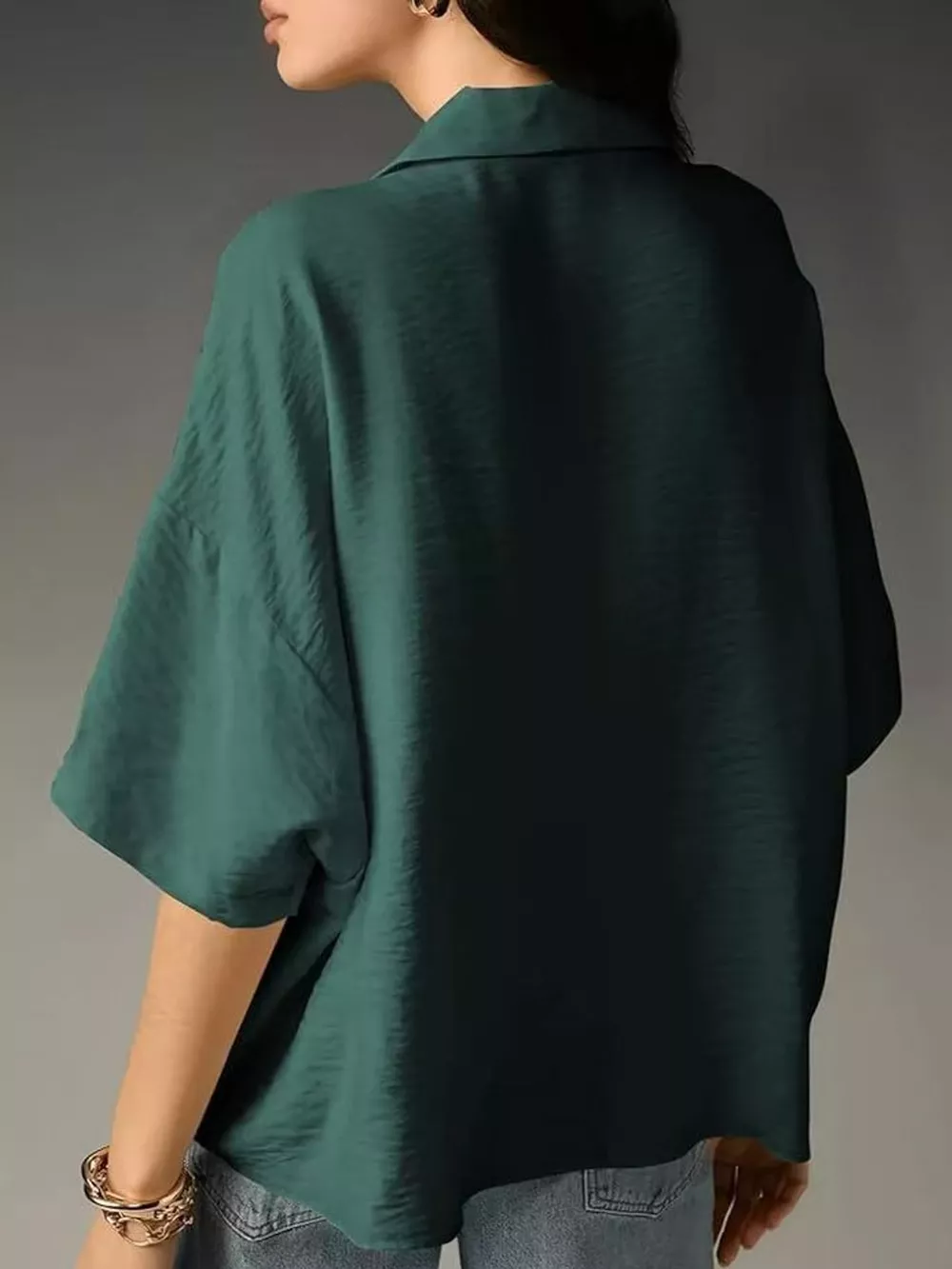 Half Sleeve Oversized Blouse, image 24