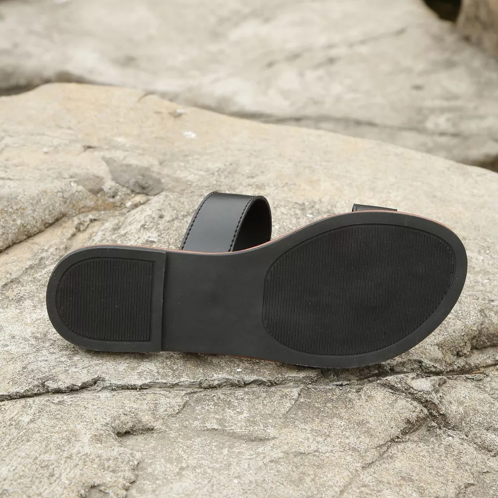 Toe Loop Flat Sandals, image 4