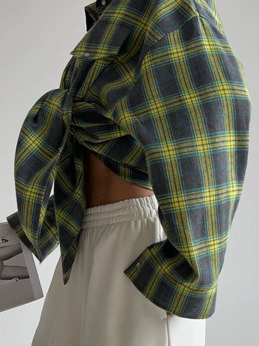 Plaid Button Up Shirt, image 12
