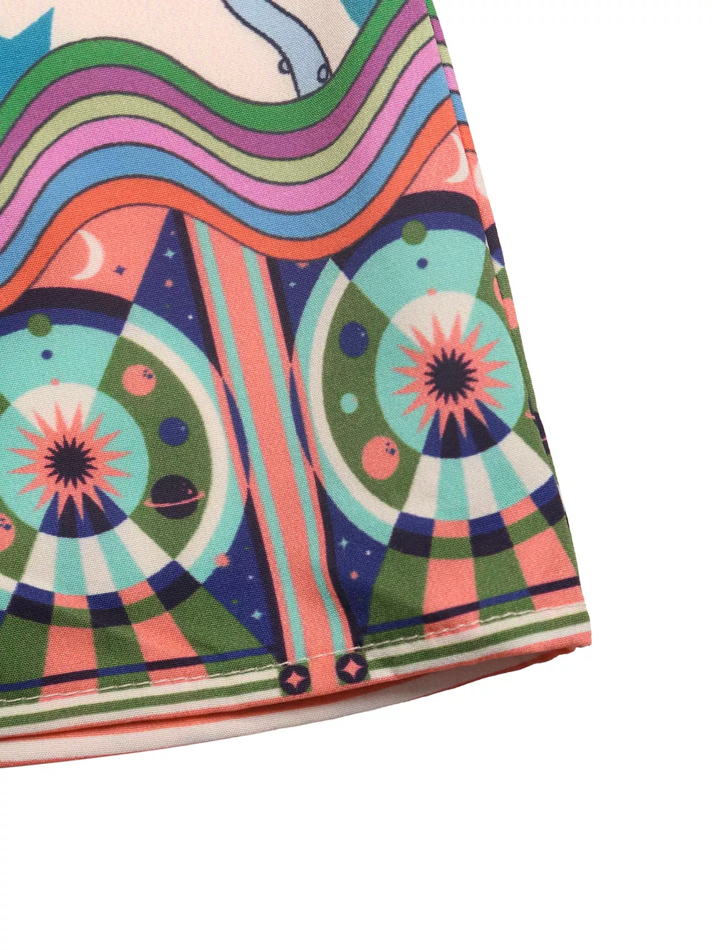 Butterfly Print Smocked Tube Romper, image 10