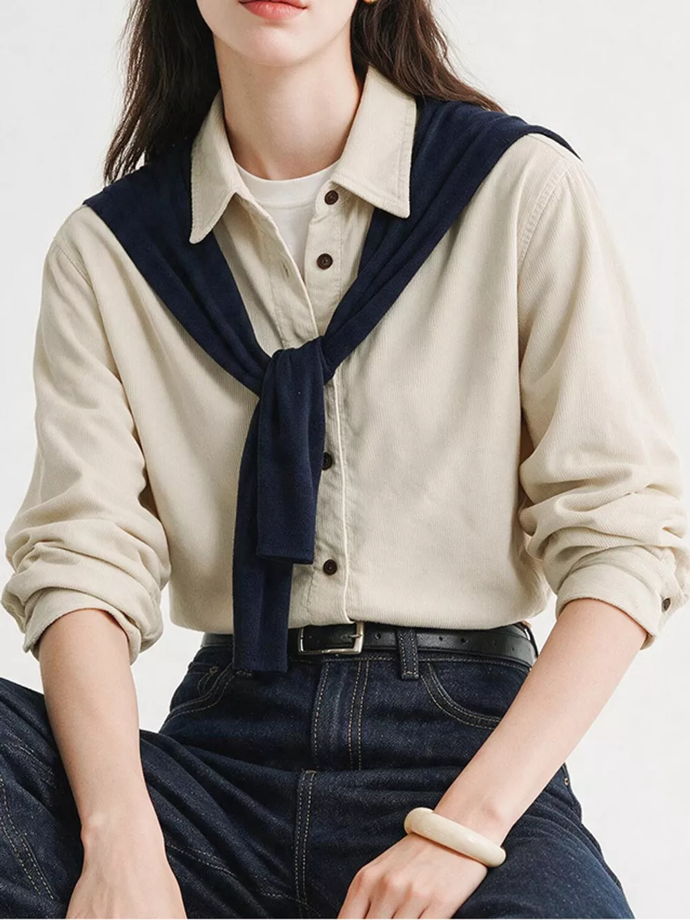 Button-Down Long Sleeve Shirt, image 4
