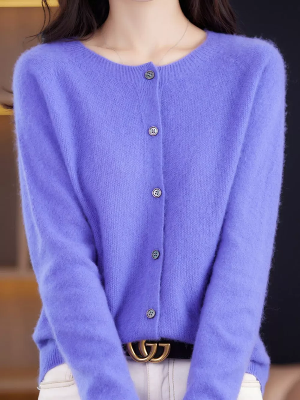 Button-Down Long Sleeve Cardigan, image 51