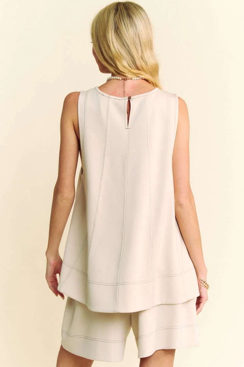 Contrast Seam Top and Short Set, image 5