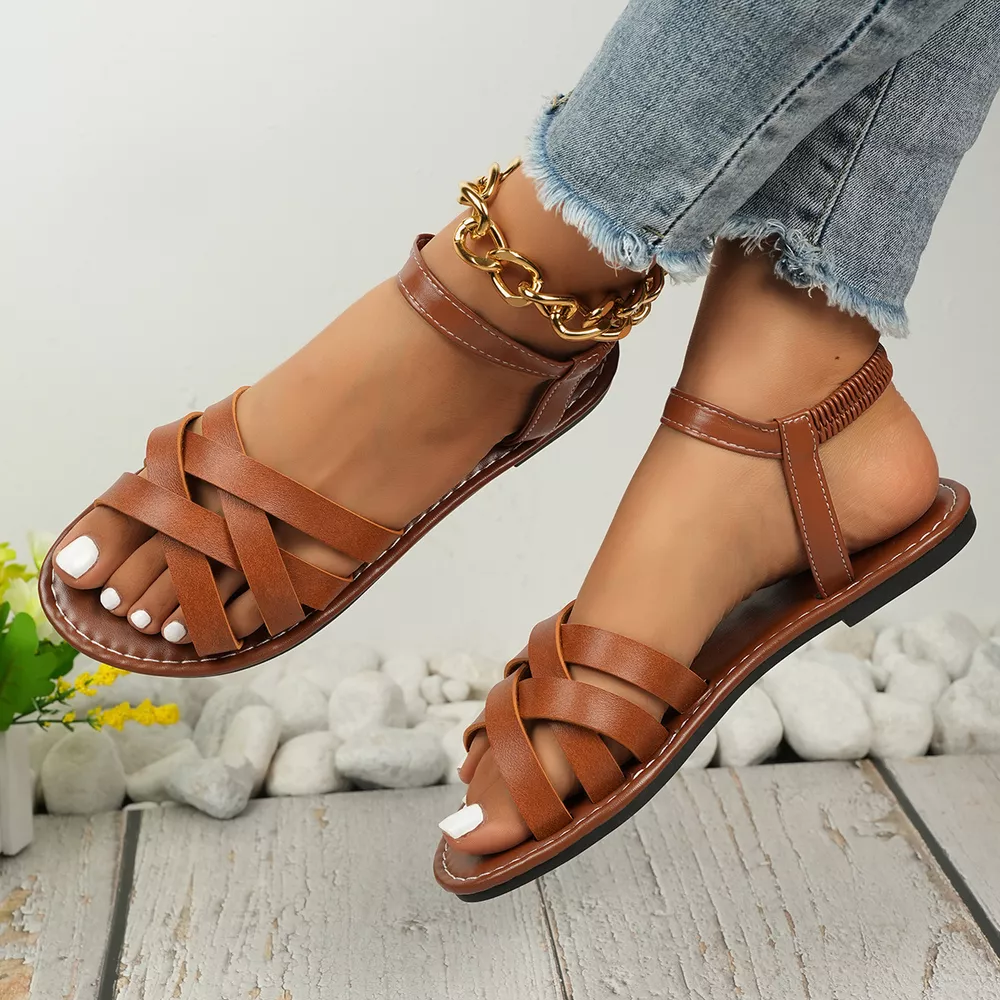 Open Toe Woven Sandals, image 9