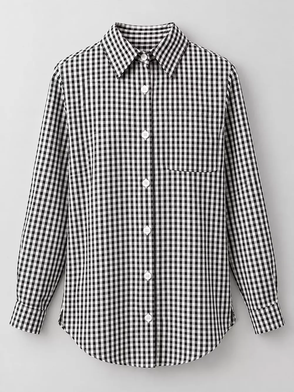 Plus Size Plaid Button-Down Long Sleeve Shirt, image 30
