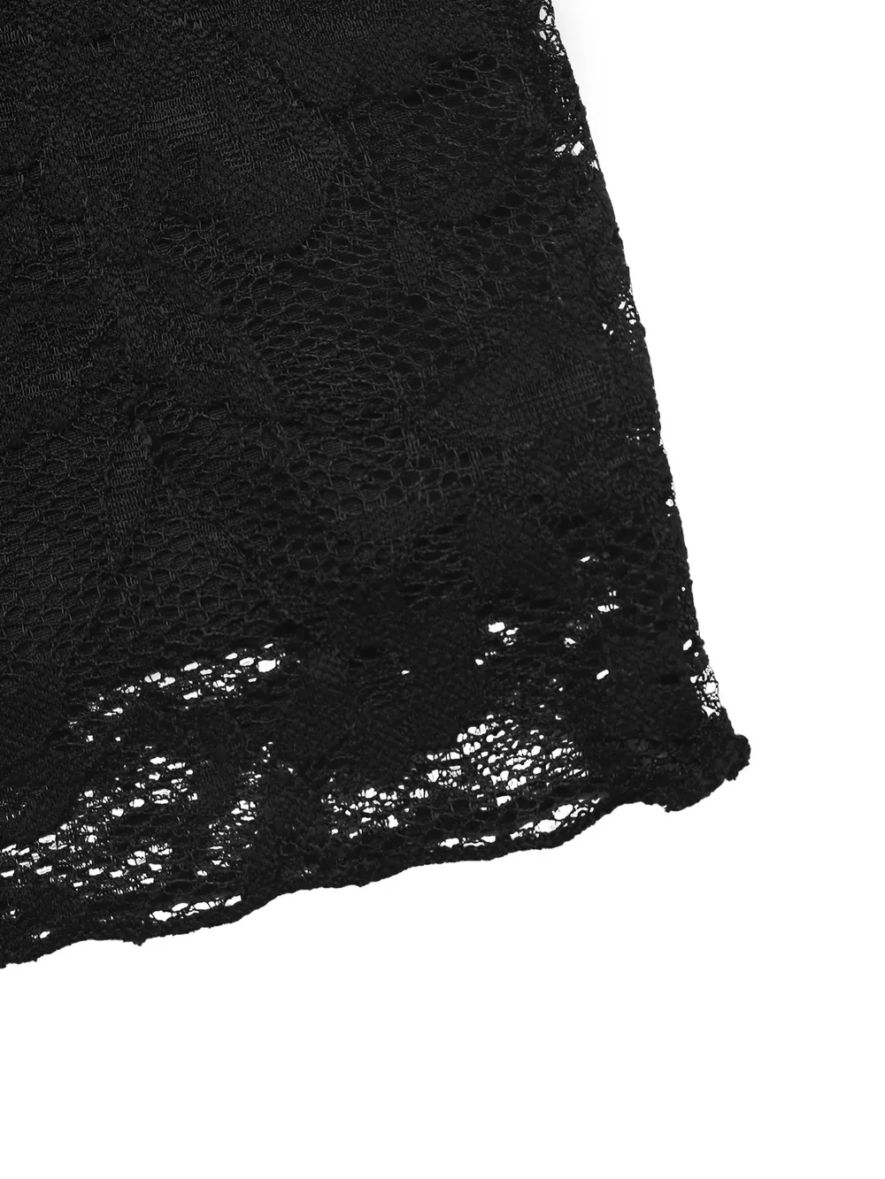 Lace Bowknot Slim Fit Top, image 8