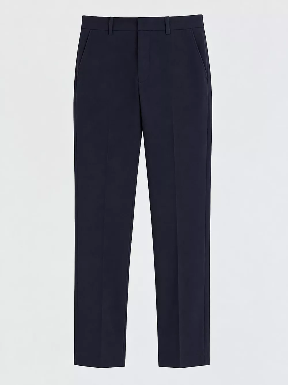 High-Waisted Straight Slim-Fit Pants, image 8