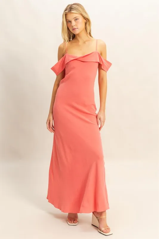 Flattering Fit Cami Maxi Dress