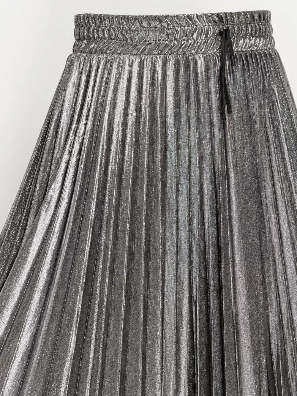 High-Waisted Pleated Maxi Skirt, image 10