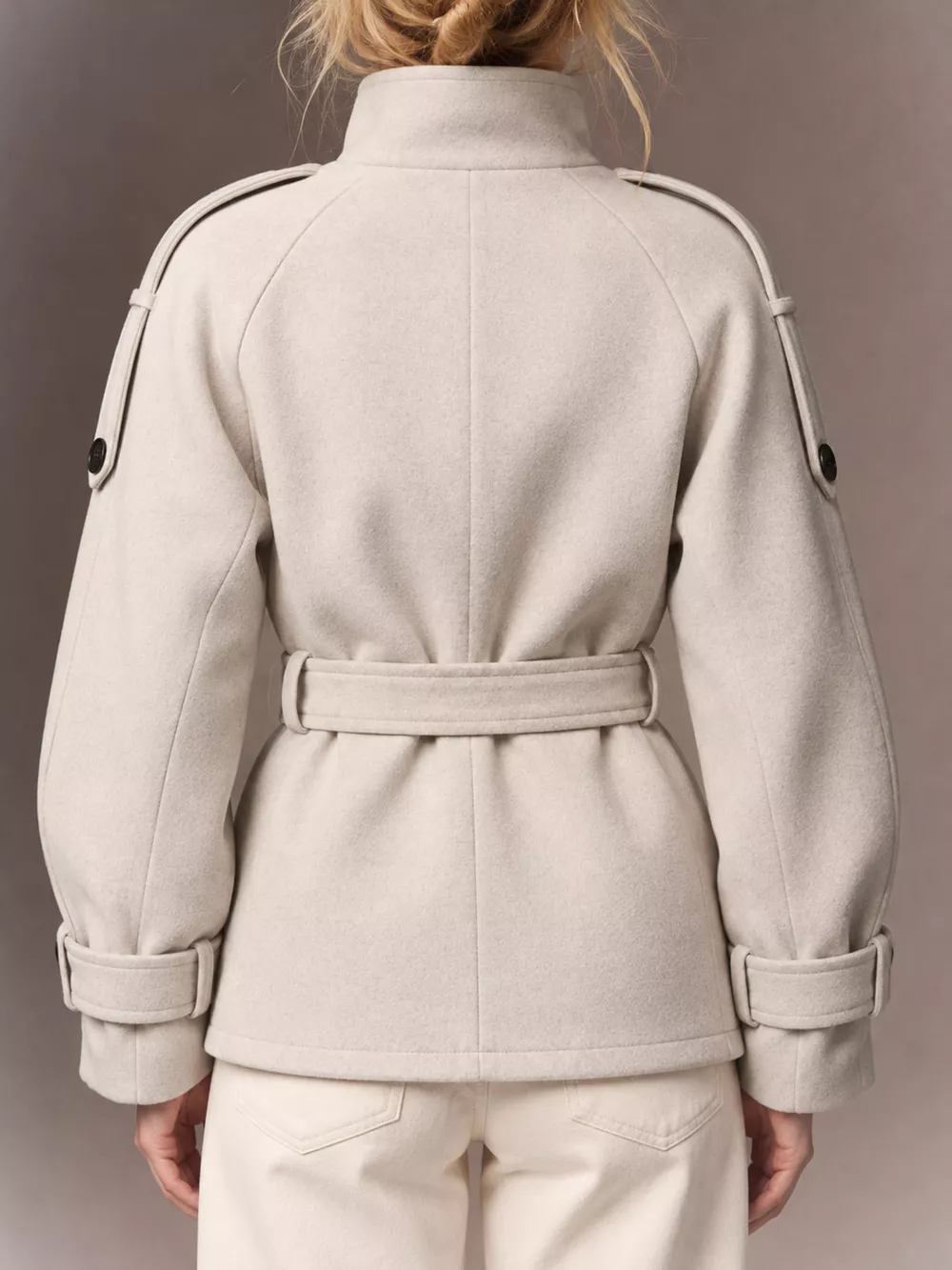 Double-Breasted Belted Outerwear, image 2