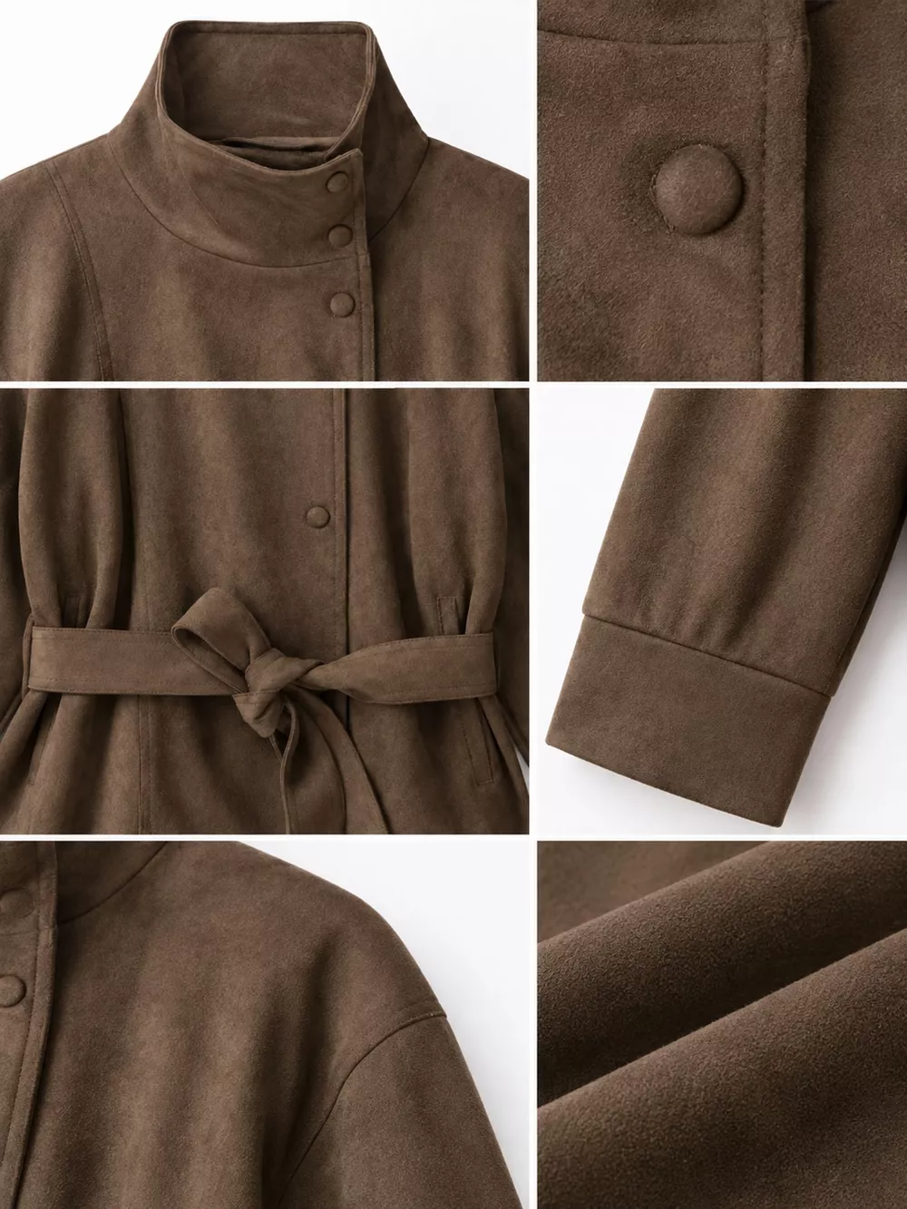 Long Sleeve Belted Jacket, image 8