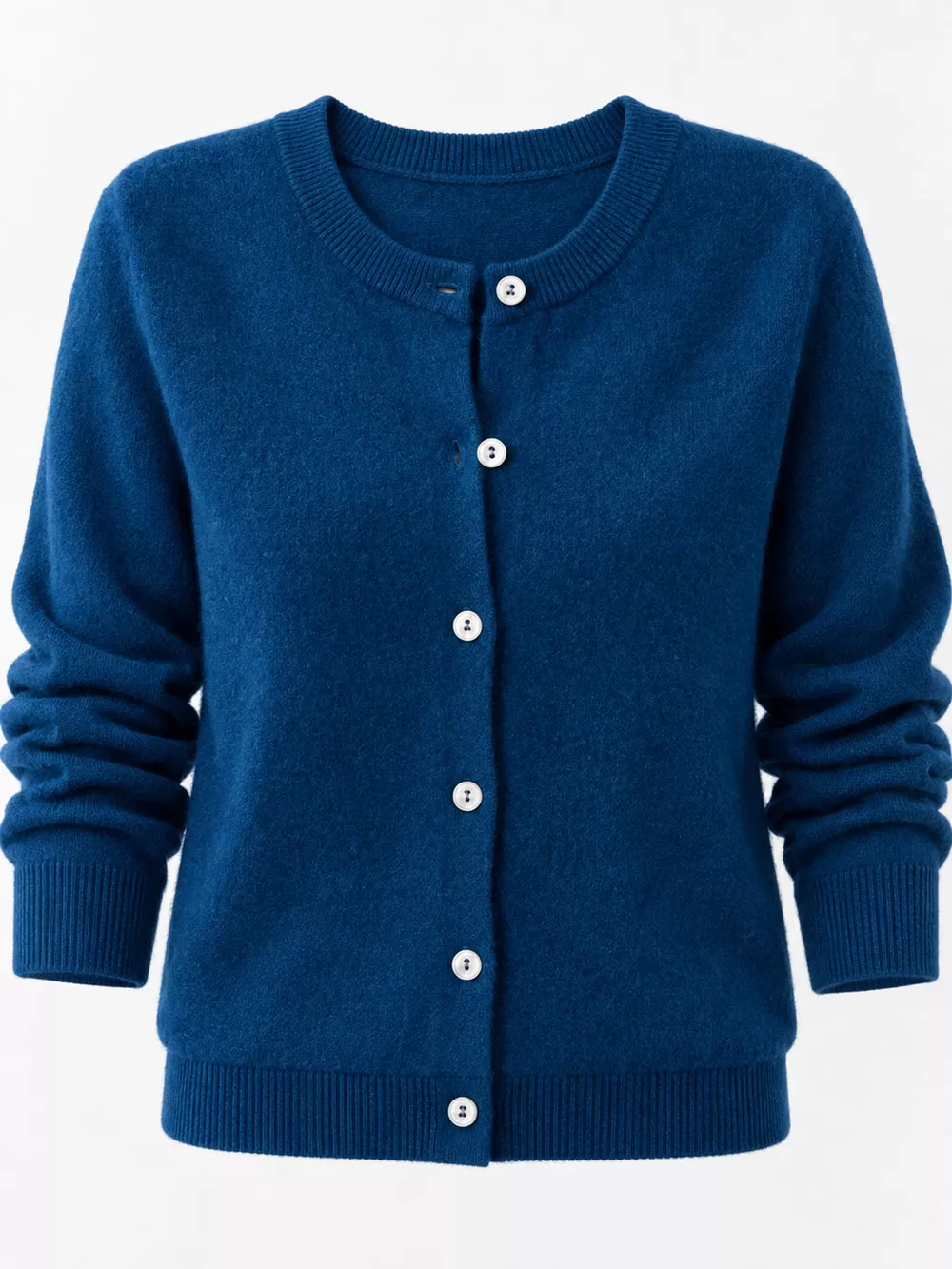 Crew Neck Button-Down Cardigan, image 61