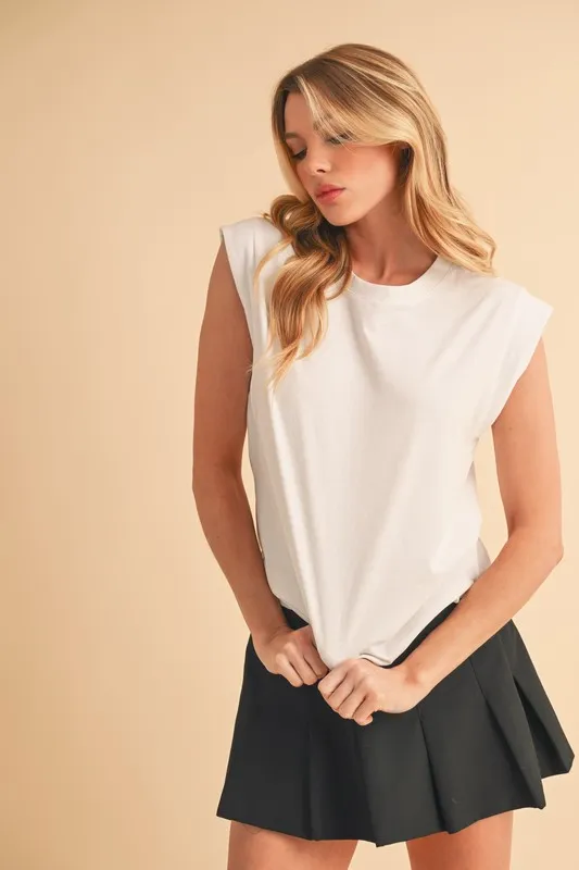 Solid Color Round Neck Tank, image 3