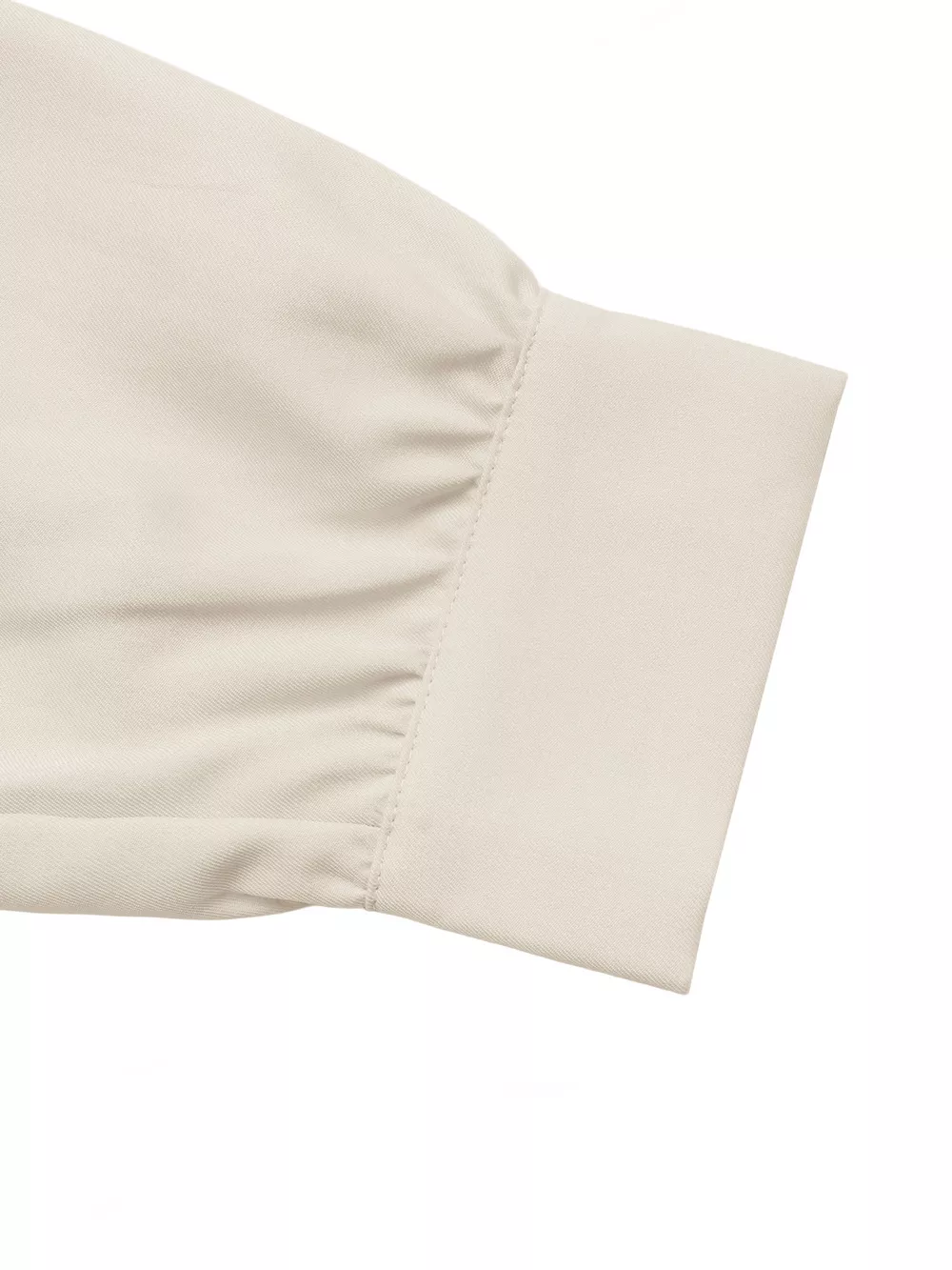 Ruched Button-Up Peplum Shirt, image 6