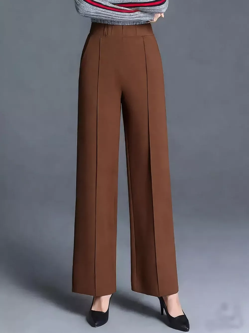 High-Waisted Wide Leg Pants, image 16
