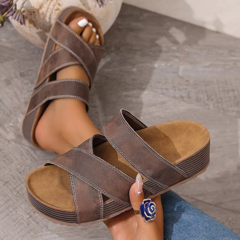 Open Toe Platform Sandals, image 7