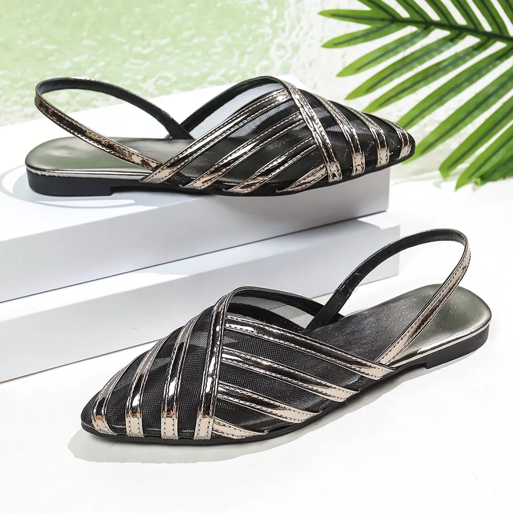 Point Toe Slingback Sandals, image 13
