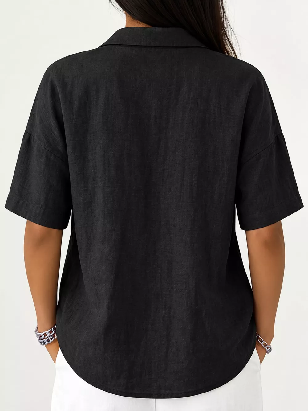 Snap Down Short Sleeve Shirt, image 12