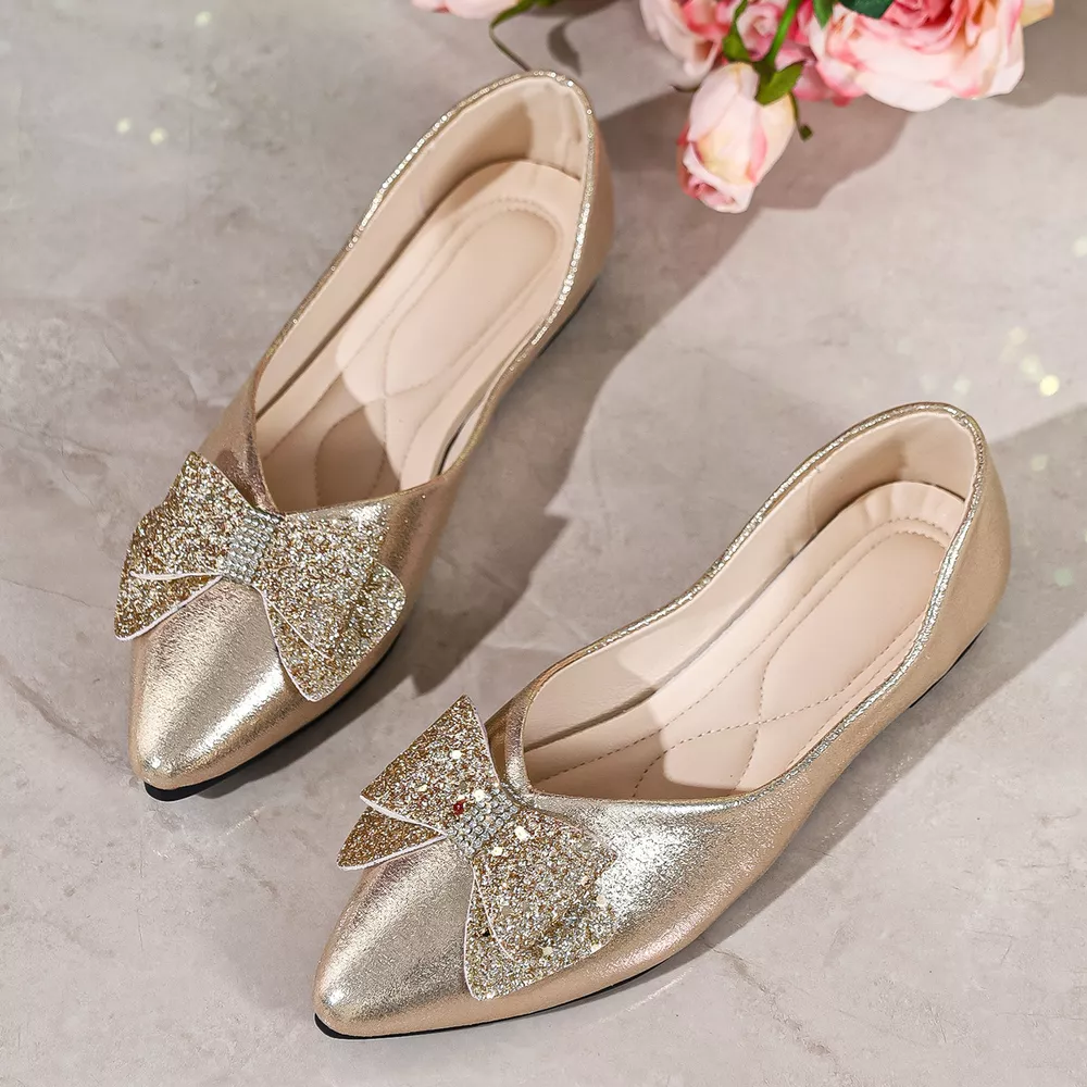 Bow Point Toe Slip-Ons, image 13