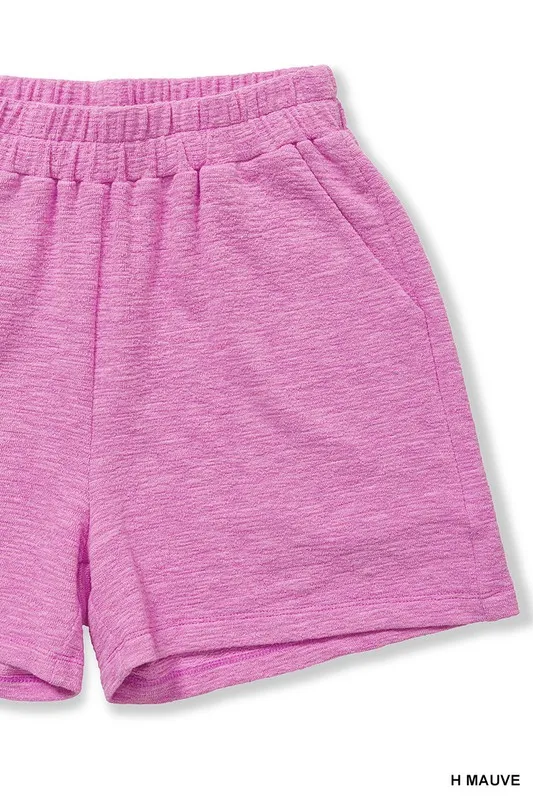 Cotton Slub Shorts, image 3