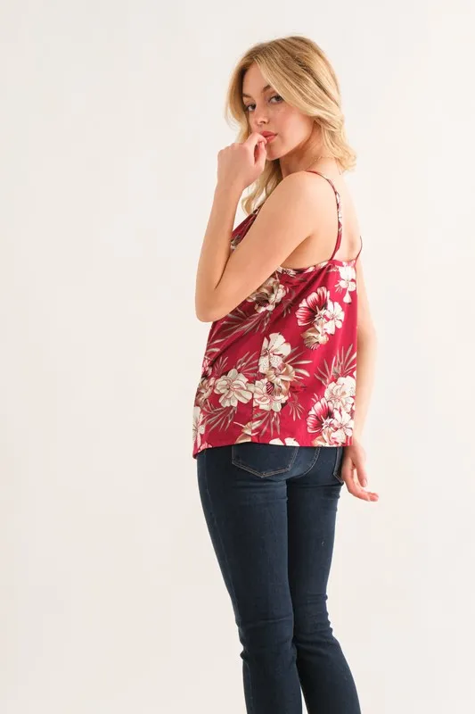 Floral Printed Casual Tank Top, image 6