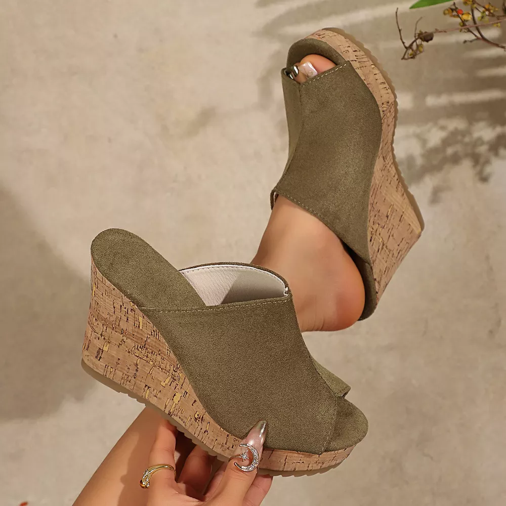 Open Toe Wedge Sandals, image 11