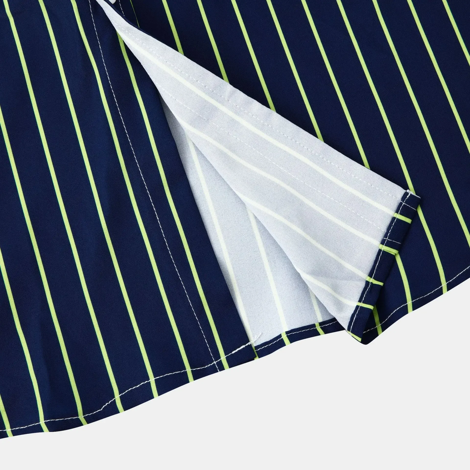 Men's Striped Button-Down Shirt, image 7