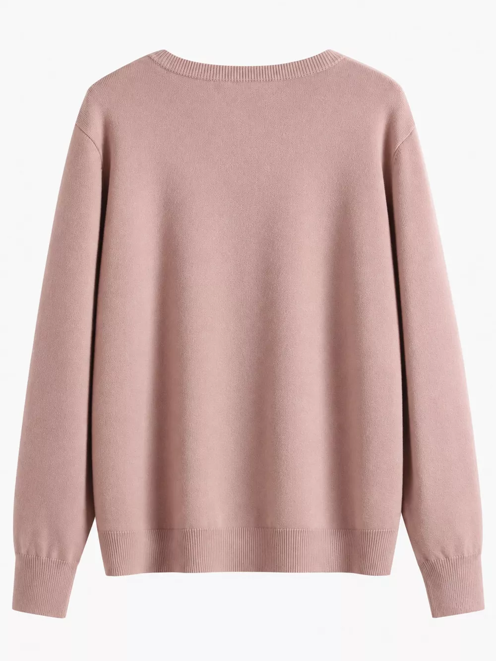 Plus Size Crew Neck Button-Down Knit Cardigan, image 24