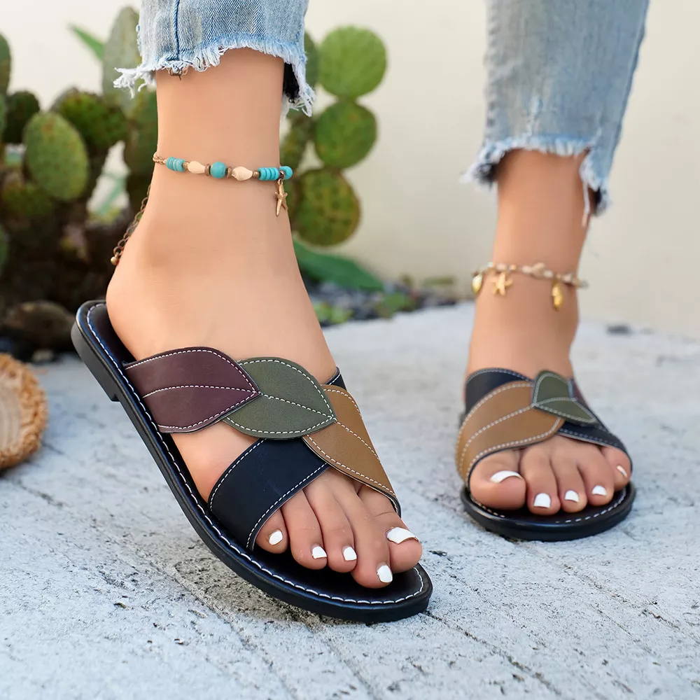 Cross Strap Open Toe Sandals, image 2