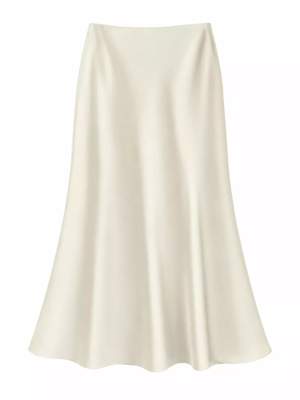 Full Size High-Waisted Satin Midi Skirt Plus Size, image 24