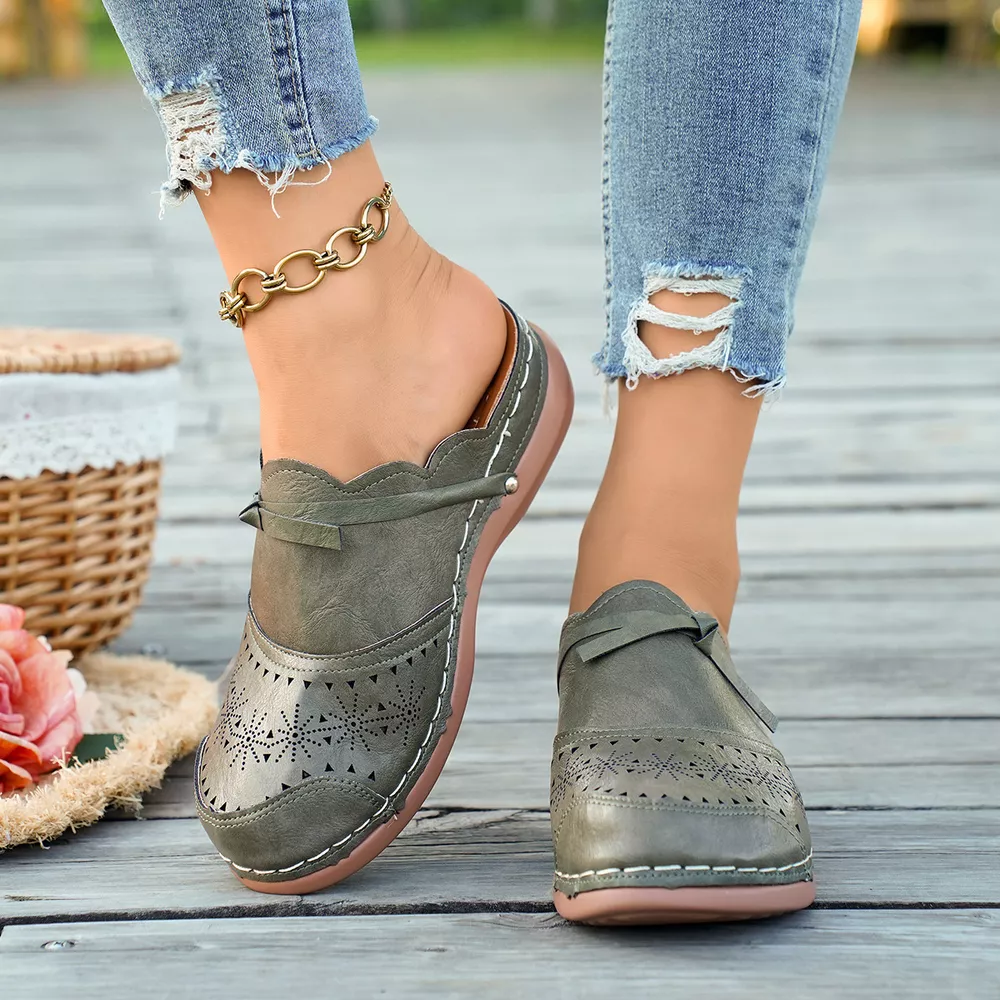 Round Toe Wedge Sandals, image 13