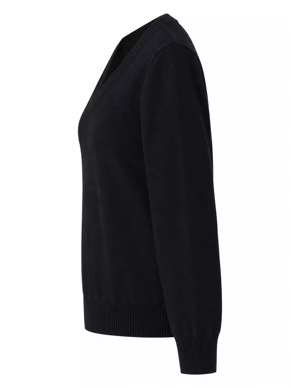 Full Size V-Neck Long Sleeve Sweater Plus Size, image 13