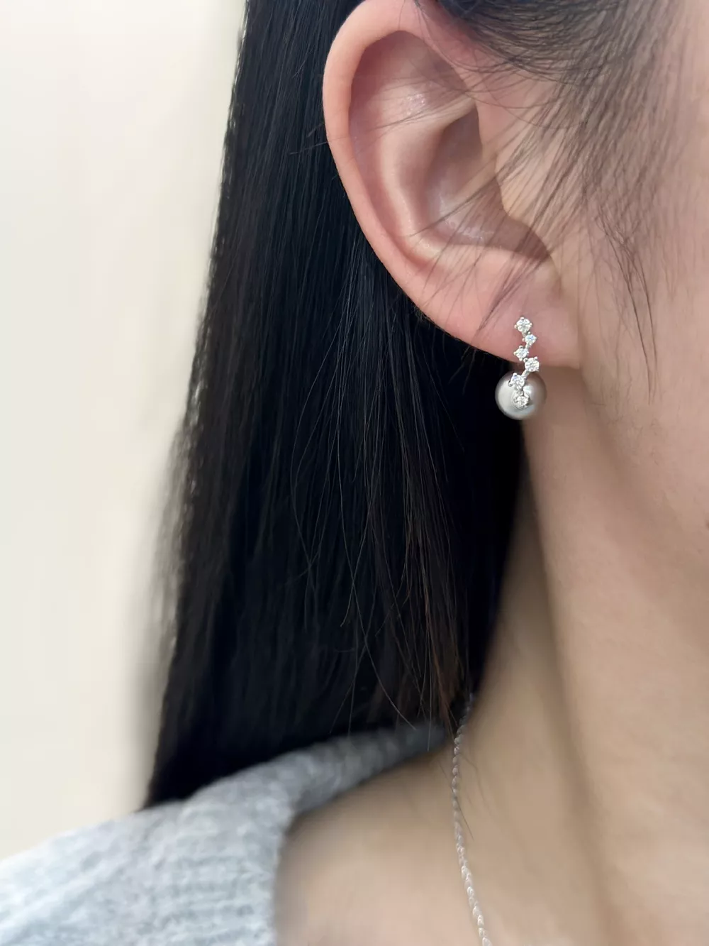 925 Sterling Silver Zircon Earrings, image 5
