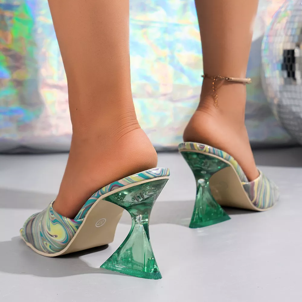 Open Toe Block Heels Sandals, image 2