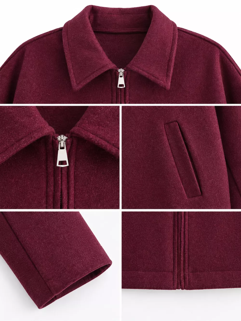Zip Up Cropped Jacket, image 17