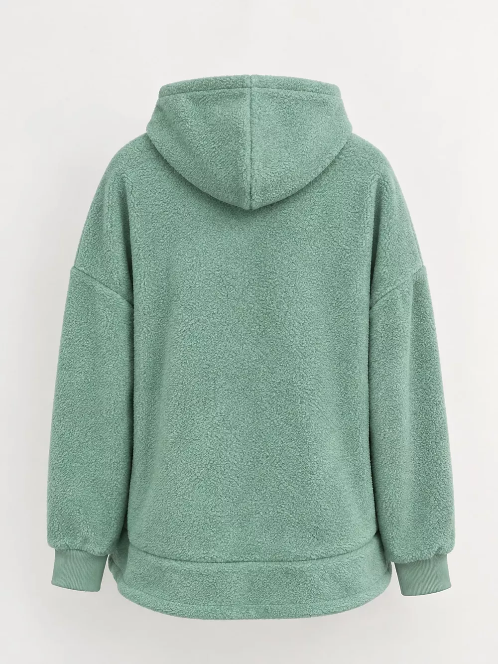 Full Size Fleece Pet-Carrying Hoodie with Cat Pouch Plus Size, image 19