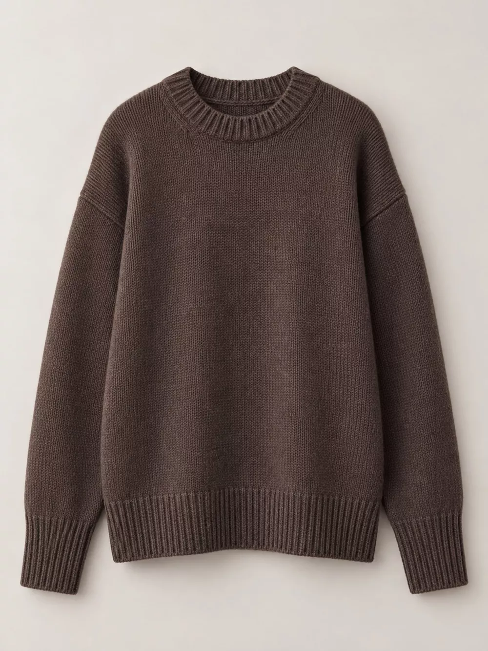 Round Neck Dropped Shoulder Sweater, image 22