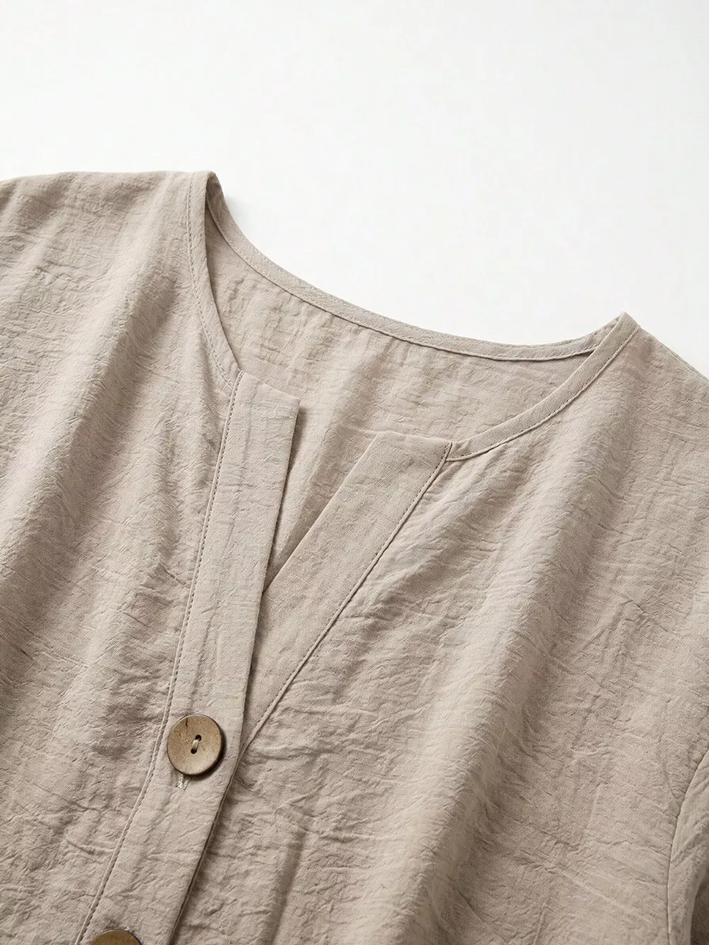 Notched Button Down Shirt, image 23