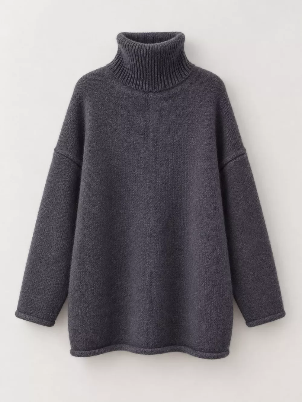 Turtleneck Dropped Shoulder Sweater, image 16