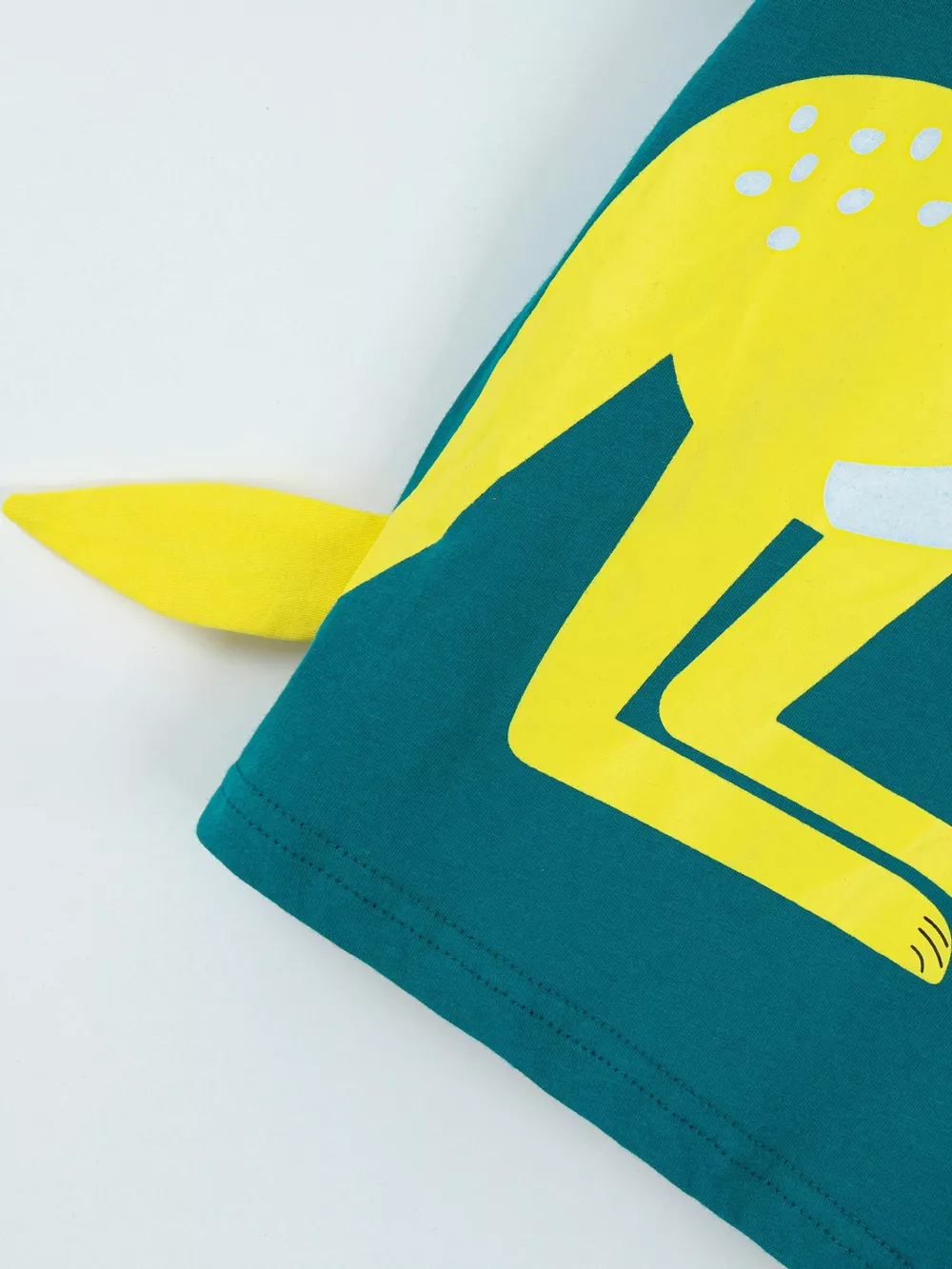 Children's Kangaroo Graphic Round Neck Tee, image 5